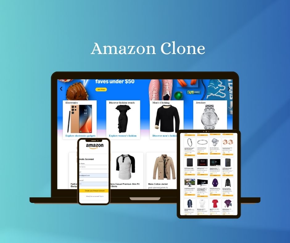 Amazon Clone - E-commerce platform recreation